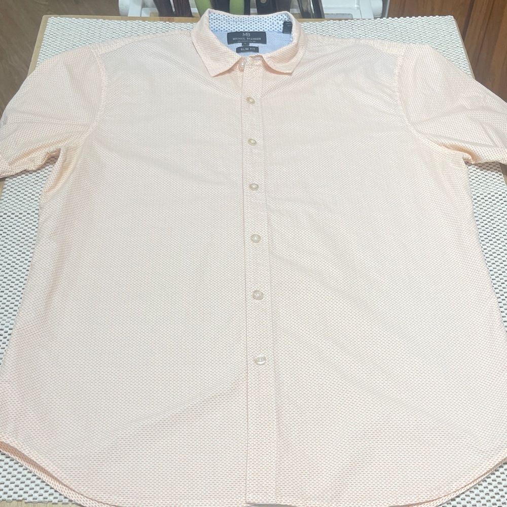 Michael Brandon Shirt - Sz L Slim Fit